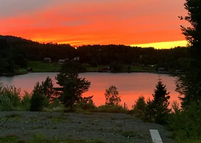 With Views Over Straumsundet Casa de Férias Øygarden